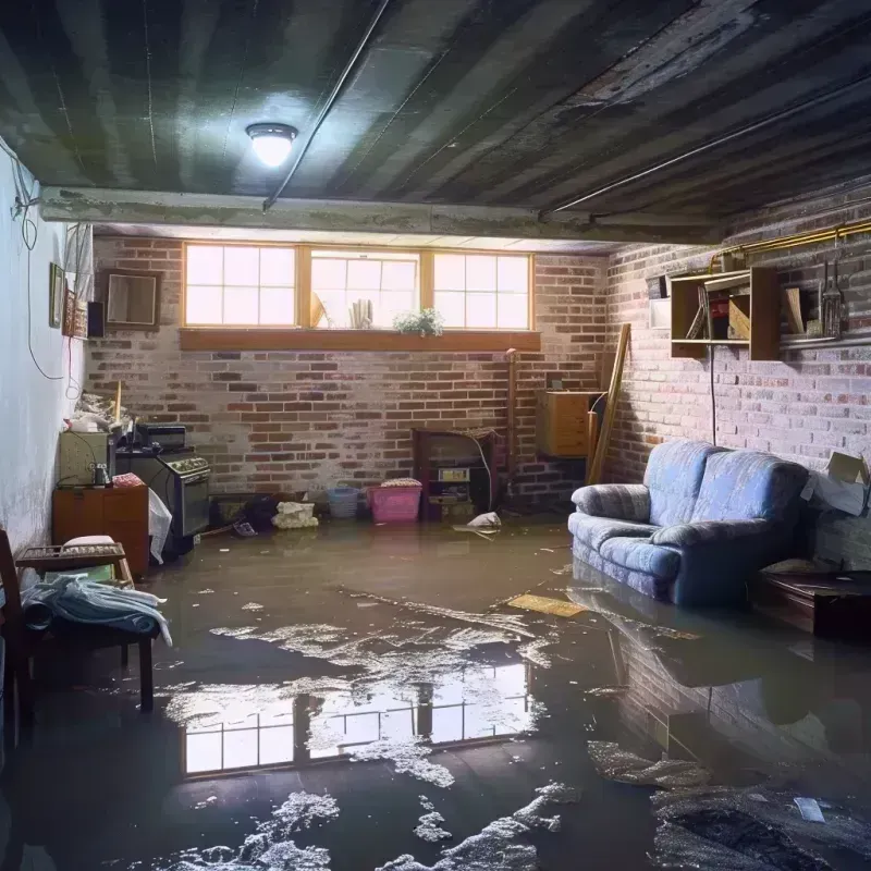 Flooded Basement Cleanup in Ledbetter, KY